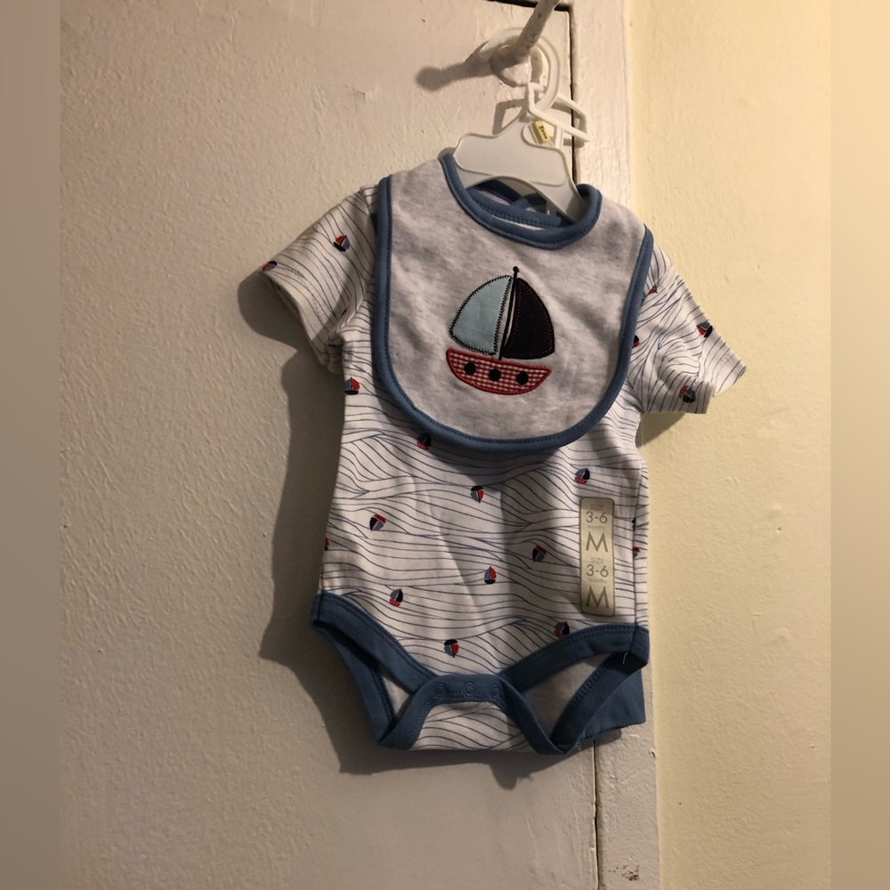 NWT Rene Rofe Baby 3-piece set, size 3-6 M